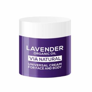 Univerzálny krém na tvár a telo s organickým levanduľovým olejom Lavender 200ml krém