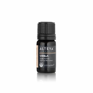 Vanilkový olej 100% Alteya Organics 5 ml ukľudňujúci