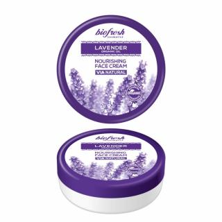 Vyživujúci pleťový krém s organickým levanduľovým olejom Lavender 100ml krém