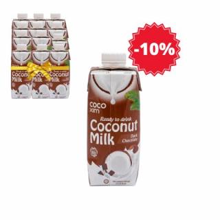 XL balenie - Kokosový nápoj čokoláda COCOXIM 12x330 ml HALAL