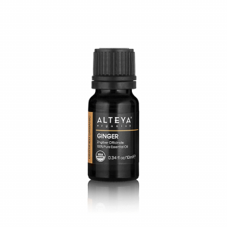 Zázvorový olej 100% Alteya Organics 5 ml antibakteriálny/antiseptický Objem: 10ml
