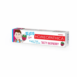 Zubná pasta 6+ Malina Astera Homeopathica 50 ml Fluorid free