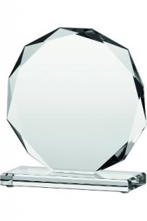 sklenená trofej viachran 80611 (glass, sklo)