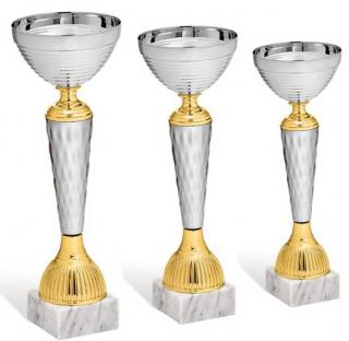 Športové poháre, sada ital9004 A,B,C (plastic,marble - výšky)