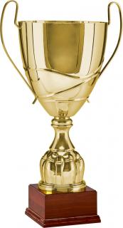 Športový pohár 2057, vyska 59,5 cm (metal,plastic, wood kryt )