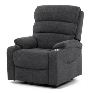 Elektricky polohovateľné, hojdacie kreslo TV-S8348 GREY2