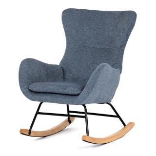Hojdacie kreslo ušiak MIRELA BLUE