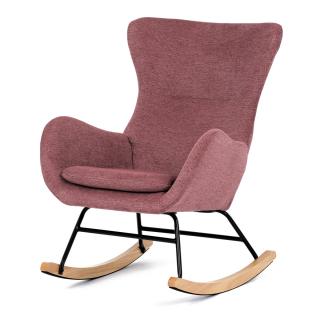 Hojdacie kreslo ušiak MIRELA PINK