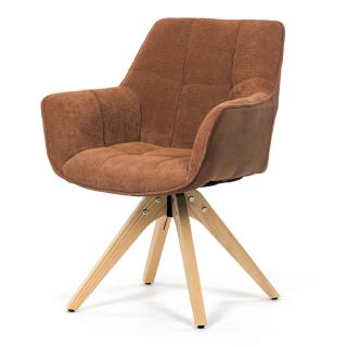 Jedálenské kreslo HC-D7180 BR2