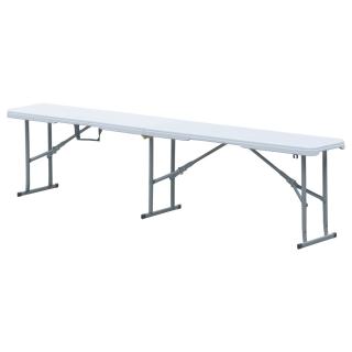 Záhradná rozkladacia lavica AZ-K1001 WT