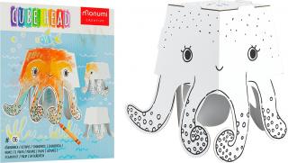 3D omaľovánka chobotnica Monumi MCH-000106