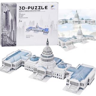 3D puzzle The Capitol Hill 132-dielne priestorové puzzle ZA5400