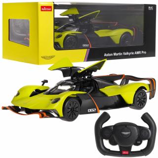 Aston Martin Valkyrie AMR Pro zelená RASTAR R/C 1:14