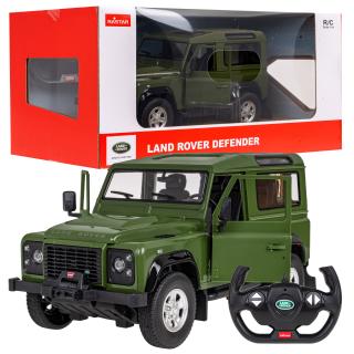 Autíčko R/C Land Rover Defender 1:14 RASTAR - zelené