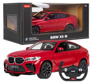 Auto na diaľkové ovládanie R/C BMW X6 M 1:14 RASTAR červené