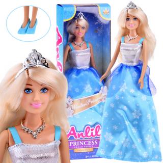 Bábika Anlily Lovely Princess popoluška v spoločenských šatách 30 cm ZA4305
