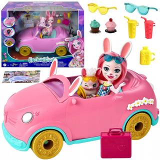 Bábika Enchantimals zajačik do auta Bree Bunny ZA5468