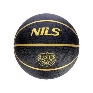 Basketbalová lopta NILS NPK270 Slasher 7 - čierna