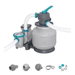 BESTWAY Pieskové filtračné čerpadlo pre bazény 8327 l/h + konektory + hadice 58499