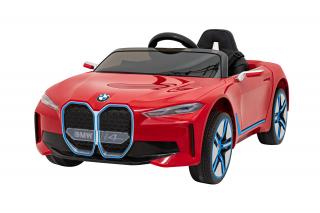 BMW i4 auto na batérie pre deti červené + diaľkové ovládanie