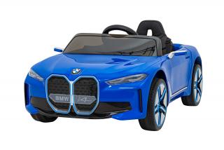 BMW i4 auto na batérie pre deti modré + diaľkové ovládanie