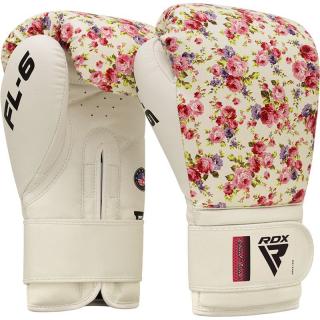 Boxerské  kvetinové rukavice RDX FL6W Veľkosť: 10 oz