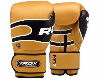 Boxerské rukavice PRO RDX S7GL - zlaté Veľkosť rukavíc: 10 oz.