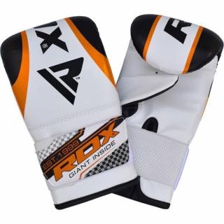 Boxerské rukavice RDX MITTS GEL - oranžové