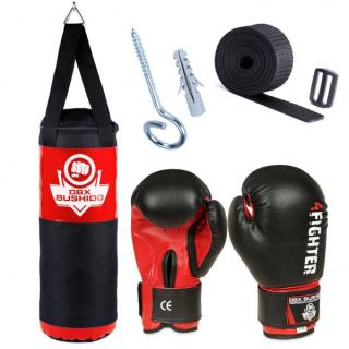 Boxerský tréningový set DBX BUSHIDO DBX Kids60.3 červený