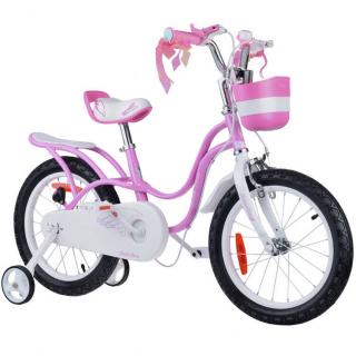 Detský bicykel 16" Little Swan RoyalBaby RB16-18 (RO0171) - ružový