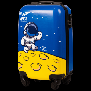 Detský kufor Wings Blue Astronaut XS