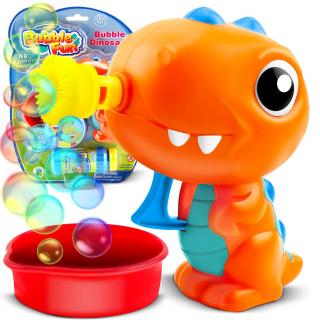 Dinosaurus Bubble Machine Ricokids RK-905 - oranžový