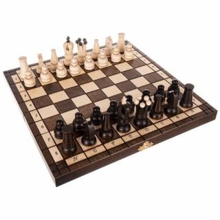 Drevené šachy+dáma Kruzzel - 20232
