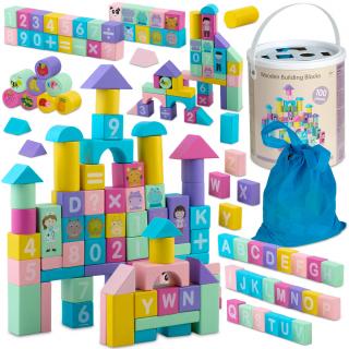 Drevené vzdelávacie bloky Ricokids RK-871 787100
