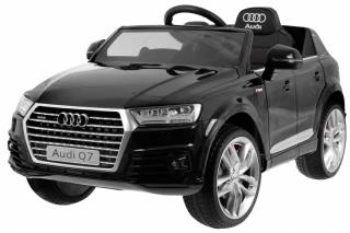 Elektrické autíčko Audi Q7 Quattro S-Line 2.4 G lakované - čierne