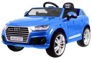 Elektrické autíčko Audi Q7 Quattro S-Line lakované - modré