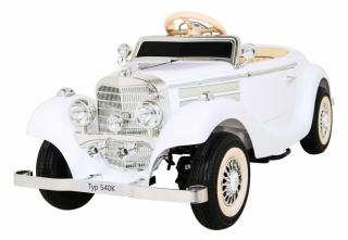 Elektrické autíčko Mercedes Benz Retro Type 540A - biely