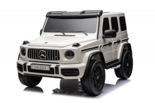 Elektrické autíčko Mercedes G63 AMG 4x200W XXL - biele