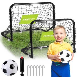 Futbalové bránky - sada 2 ks - 60 x 45 x 25 cm NS-461
