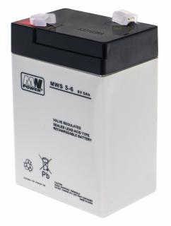 Gélová batéria do elektrického auta 6V / 5AH