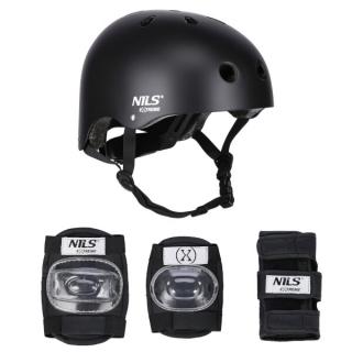 Helma s chráničmi NILS Extreme MR290+H230 čierna Veľkosť: M