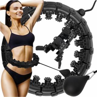 Hula Hoop s masážou a závažím Trizand 25208