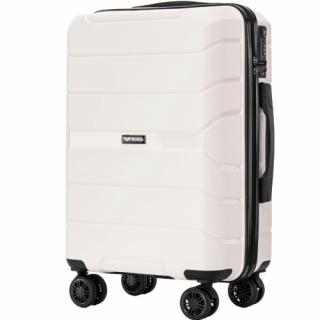 Kabínový kufor 43 l WINGS SPARROW PP06 veľ. S Farba: biela