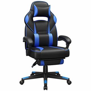 Kancelárska stolička SONGMICS OBG073B04 - modrá
