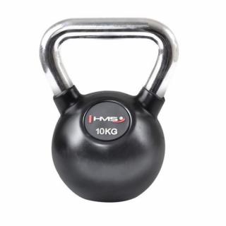 Kettlebell s chrómovaným úchopom HMS - KGC 10 KG