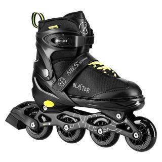 Kolieskové korčule NILS Extreme NA18168A Blaster - čierne Veľkosť: M(35-38)