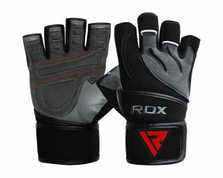 Kožené fitness rukavice RDX WGL-L4G Veľkosť: XL