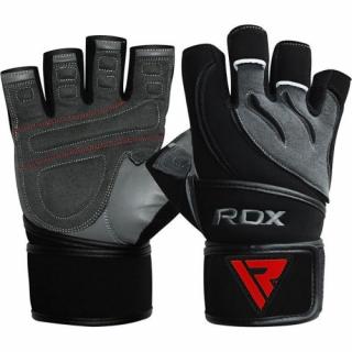 Kožené fitness rukavice RDX WGM-L4G+ Veľkosť: L