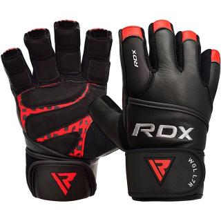 Kožené vzpieračské rukavice RDX WGL-L7R Veľkosť: L