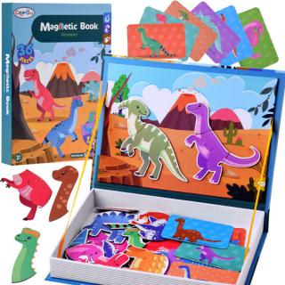 Magnetické puzzle Dinosaurus 36 dielikov ZA4408